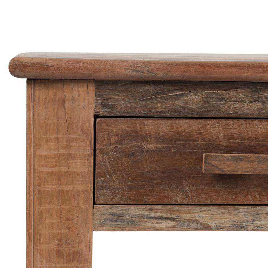 Ezra Reclaimed Wood  6Dwr Console Table by Classic Home