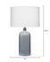 Declan Ceramic Table Lamp, Blue by Jamie Young