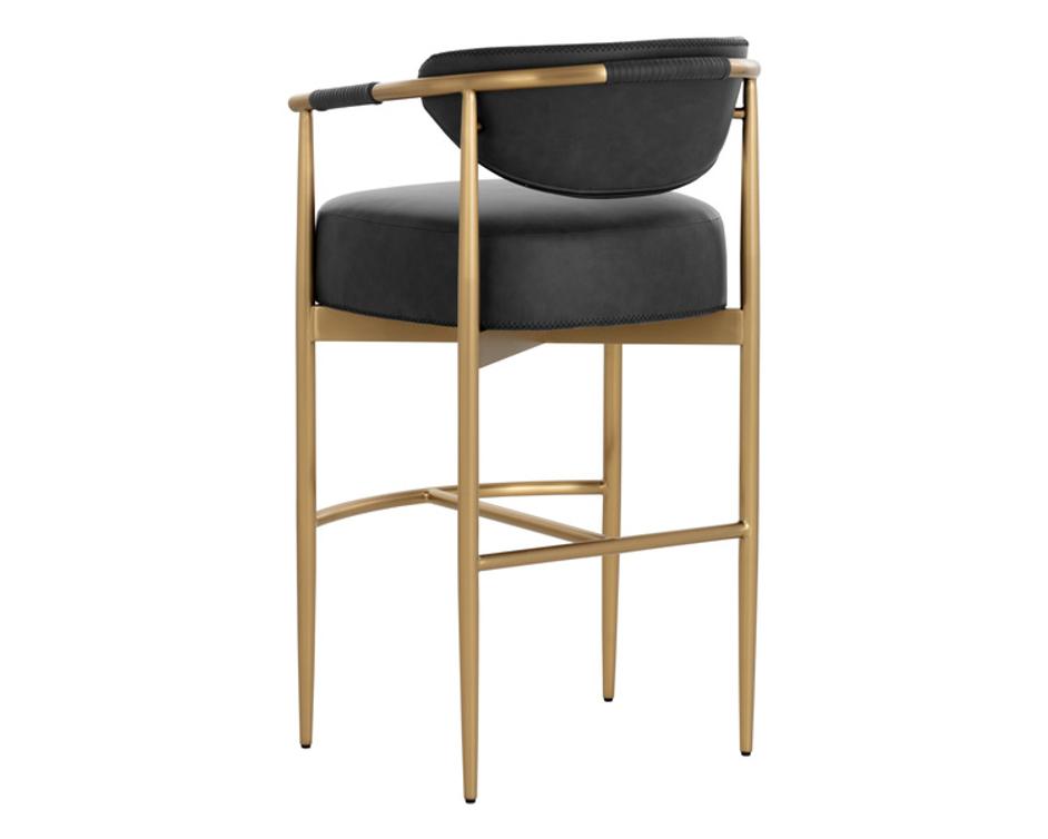 HELOISE BARSTOOL - BRAVO BLACK by Sunpan