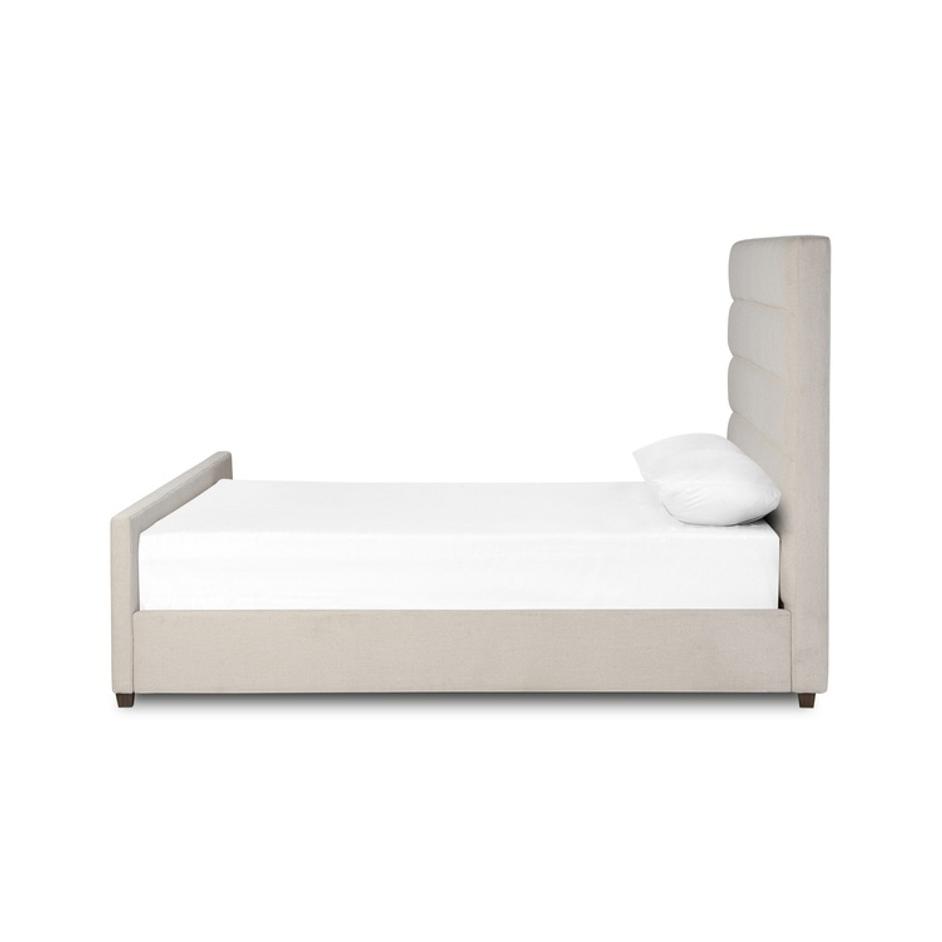 Daphne King Bed - Crypton Wayfarer Snow by Four Hands