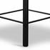 Barrett Stool In Matte Black Parawd In Counter by FOUR HANDS