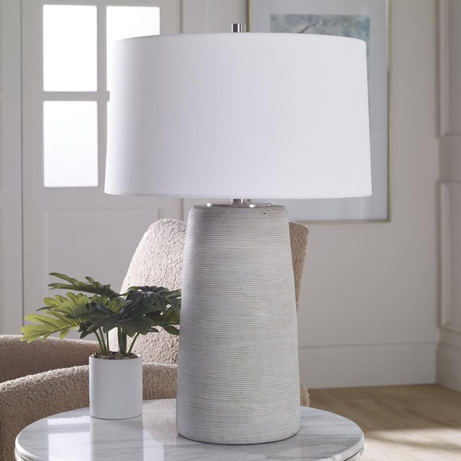 Mountainscape Ceramic Table Lamp by Uttermost