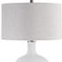 Whiteout Mottled Glass Table Lamp by Uttermost