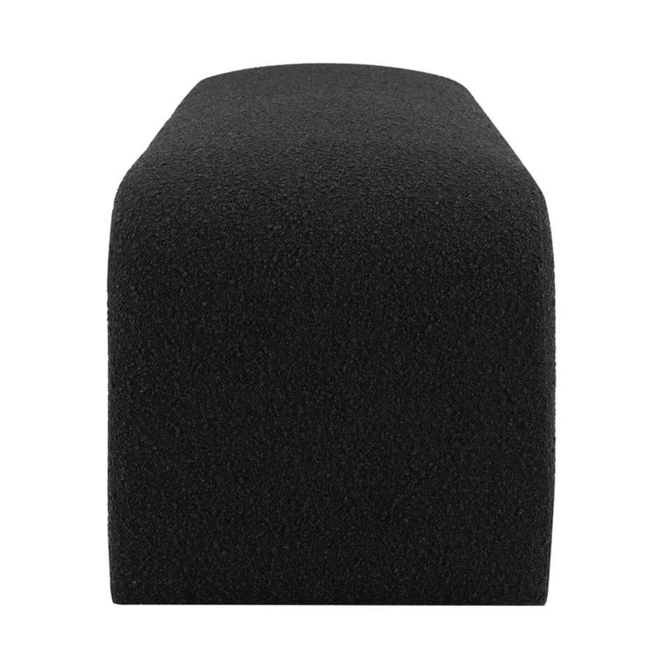 Vioreen Boucle Bench, Stanton Black by New Pacific Direct