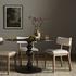 Daffin Round Bistro Table - Black Antique by Four Hands