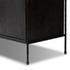 Afton Sideboard In Charcoal Oak And Charcoal Oak Veneer And Smooth Hammered Bronze by Four Hands