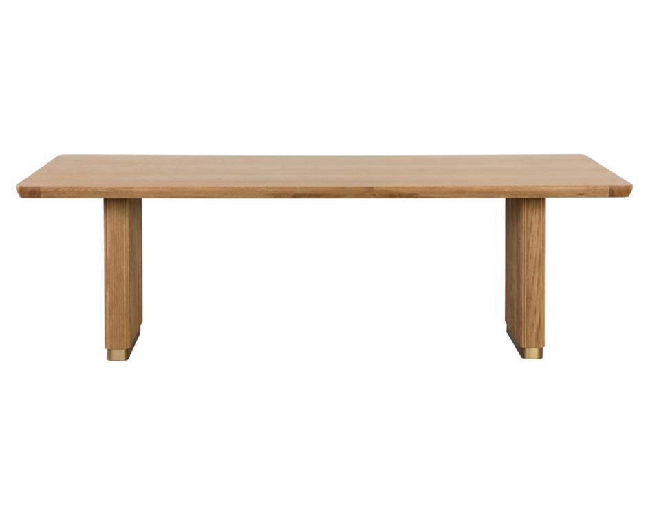 KALLA DINING TABLE - RECTANGULAR - RUSTIC OAK - 96" by Sunpan