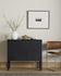 Isador Bar Cabinet In Black Wash Poplar by FOUR HANDS