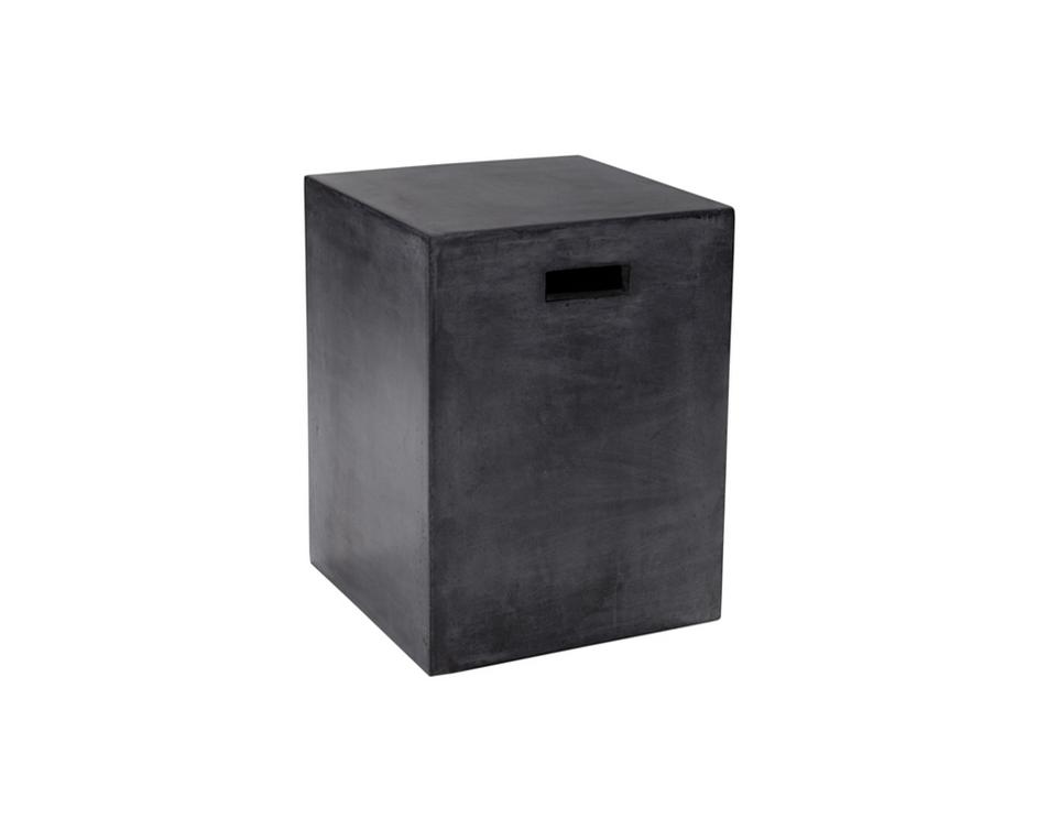 CASTOR END TABLE - BLACK by Sunpan