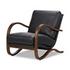 Paxon Chair In Brickhouse Black by FOUR HANDS