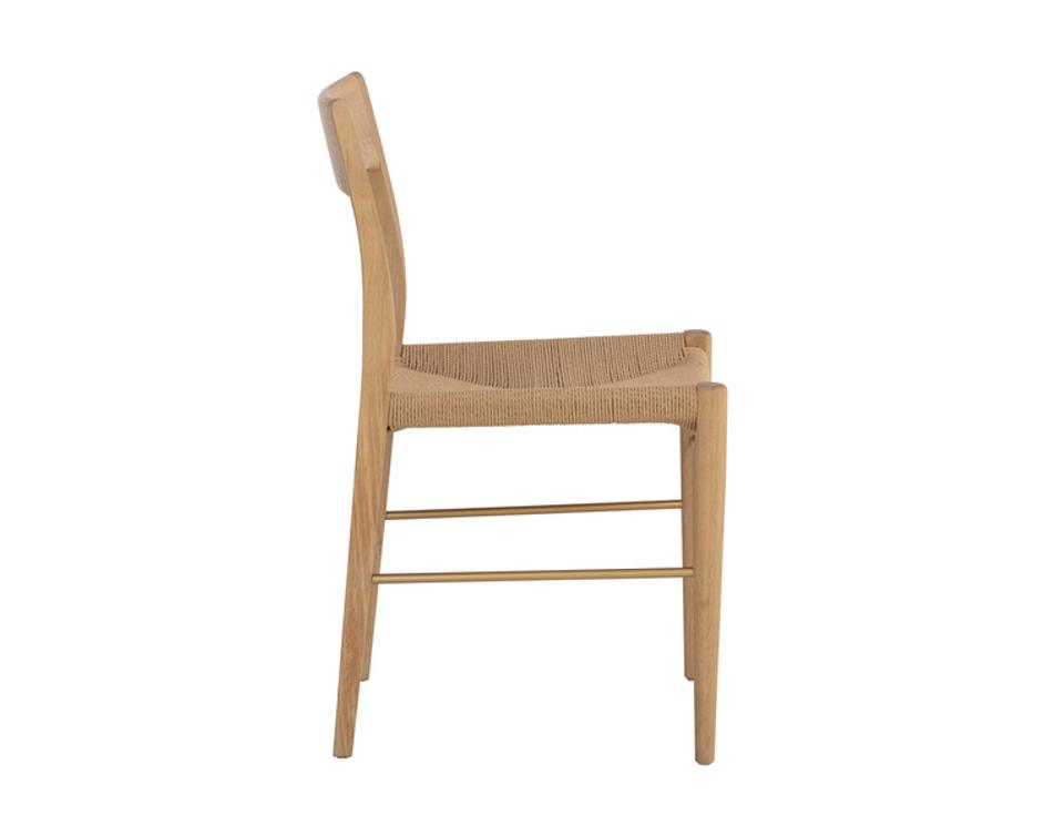 BONDI DINING CHAIR - LIGHT OAK by Sunpan