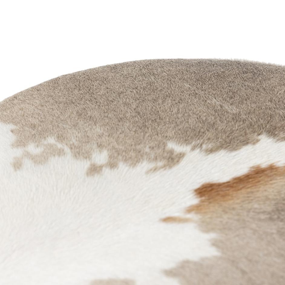 Nocona Stool In Speckled Hide In Counter by FOUR HANDS