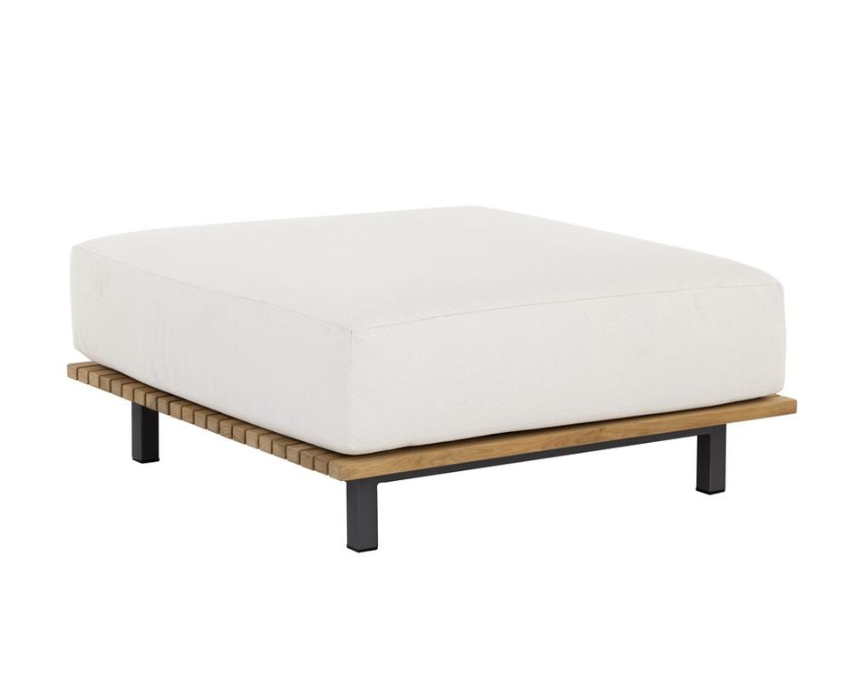 GENEVE MODULAR - OTTOMAN - PALAZZO CREAM by Sunpan