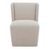 Cormac Rolling Dining Chair Warm Sand by Moes Home