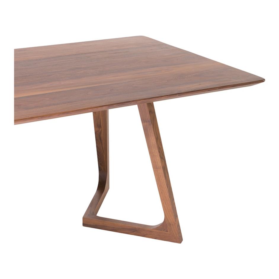 GODENZA DINING TABLE RECTANGULAR WALNUT by Moes Home