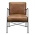 DAGWOOD LEATHER ARM CHAIR BROWN by Moes Home