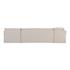 Fable Slipcover Dining Banquette L-Shape Beige 139.5In by Moes Home