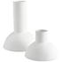Purezza Vase in White by Cyan Design