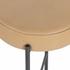 Nocona Stool In Tan Leather In Counter by FOUR HANDS