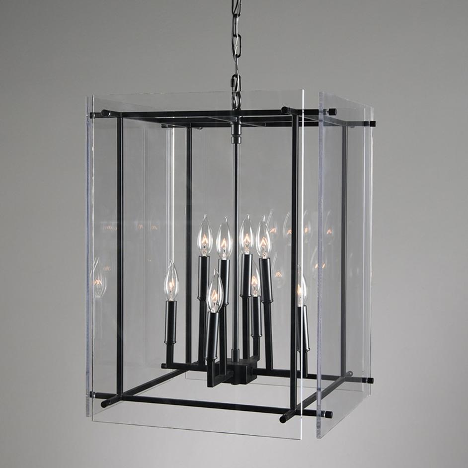 Kiran Chandelier Black by Classic Home