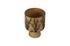 Lightning Vase, Mango Wood, Cup Shape by PHILLIPS COLLECTION