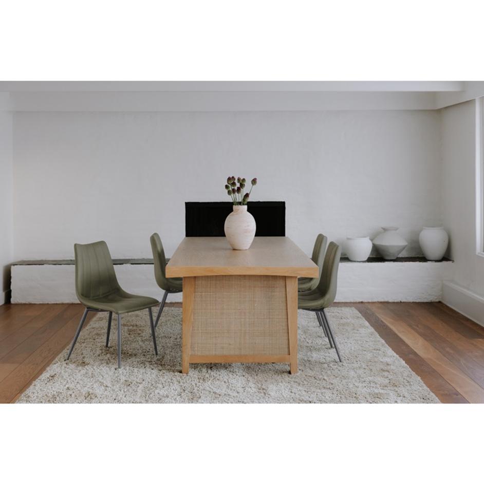 ALIBI DINING CHAIR DARK GREEN-M2 by Moes Home