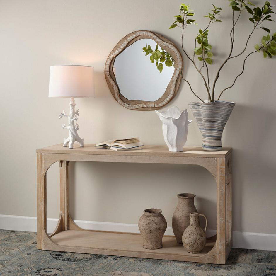 Everett Wood Console Table by Jamie Young