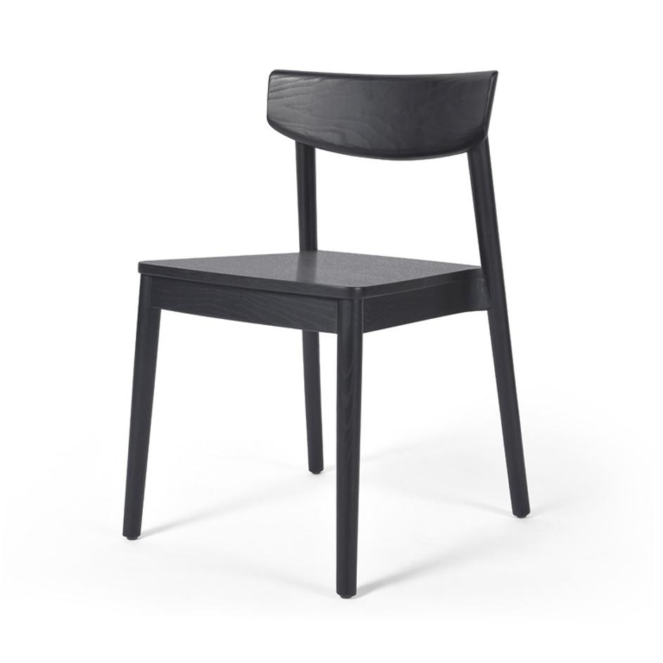 Maddie Dining Chair In Black by FOUR HANDS