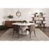 OTAGO OVAL DINING TABLE WHITE by Moes Home