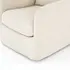 Banks Swivel Chair In Cambric Ivory by FOUR HANDS