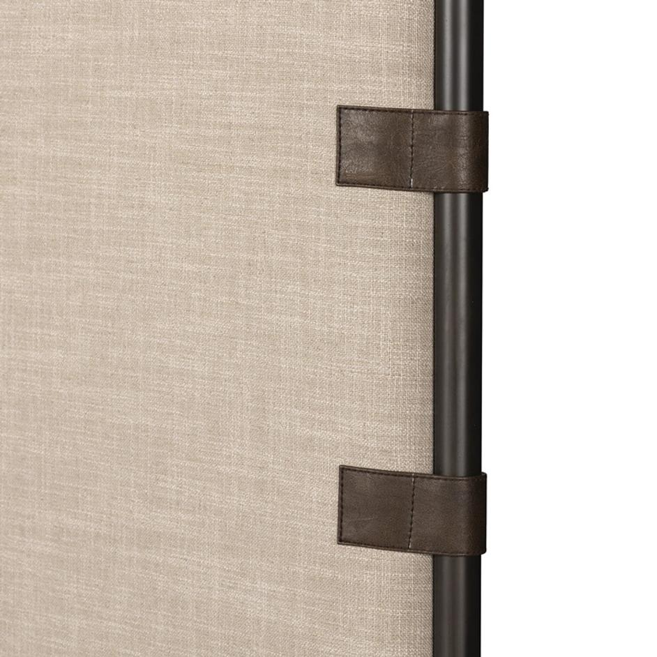 Anderson Canopy King Bed - Palm Ecru by Four Hands