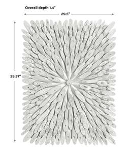 Bahama Wood Whitewashed Wall Decor by Uttermost