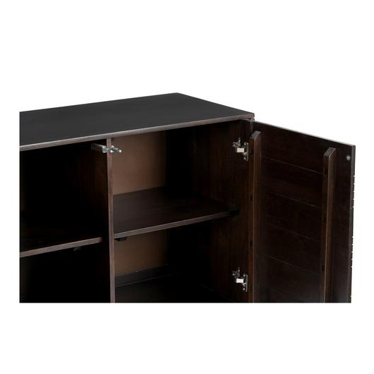 Denman 4 Door Sideboard Dark Brown by Moes Home