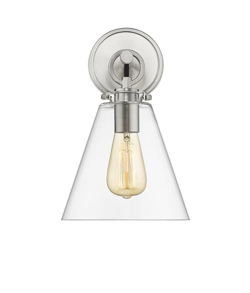Harper 1 Light Wall Sconce in Brushed Nickel Finish by Z-Lite