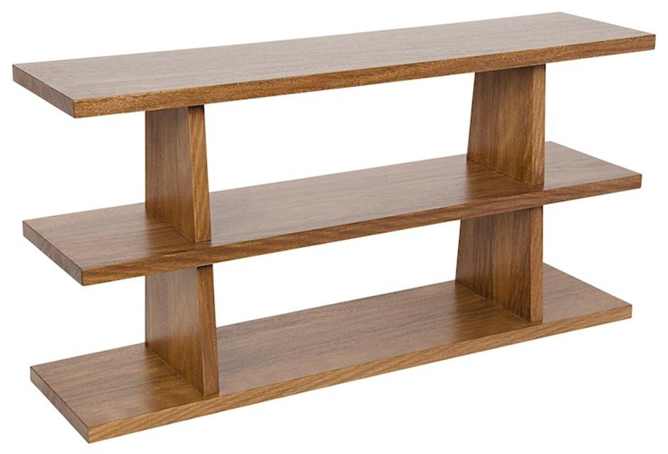 Comune Console in Dark Walnut Finish by Noir Furniture