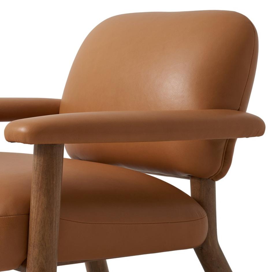 Eisley Chair In Trevino Camel by Four Hands