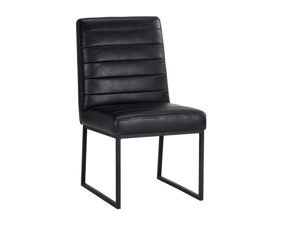 Spyros Dining Chair - Coal Black by Sunpan