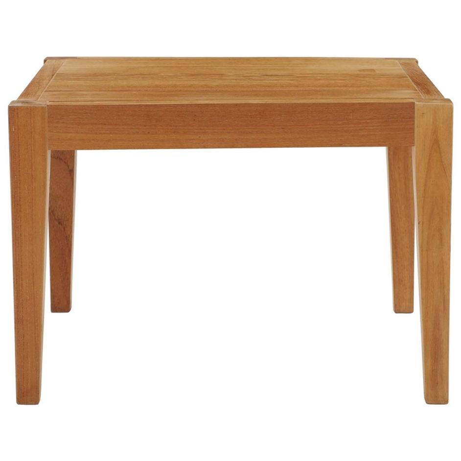 Cornelia Outdoor Patio Premium Grade A Teak Wood Side Table In Natural by Modway Furniture