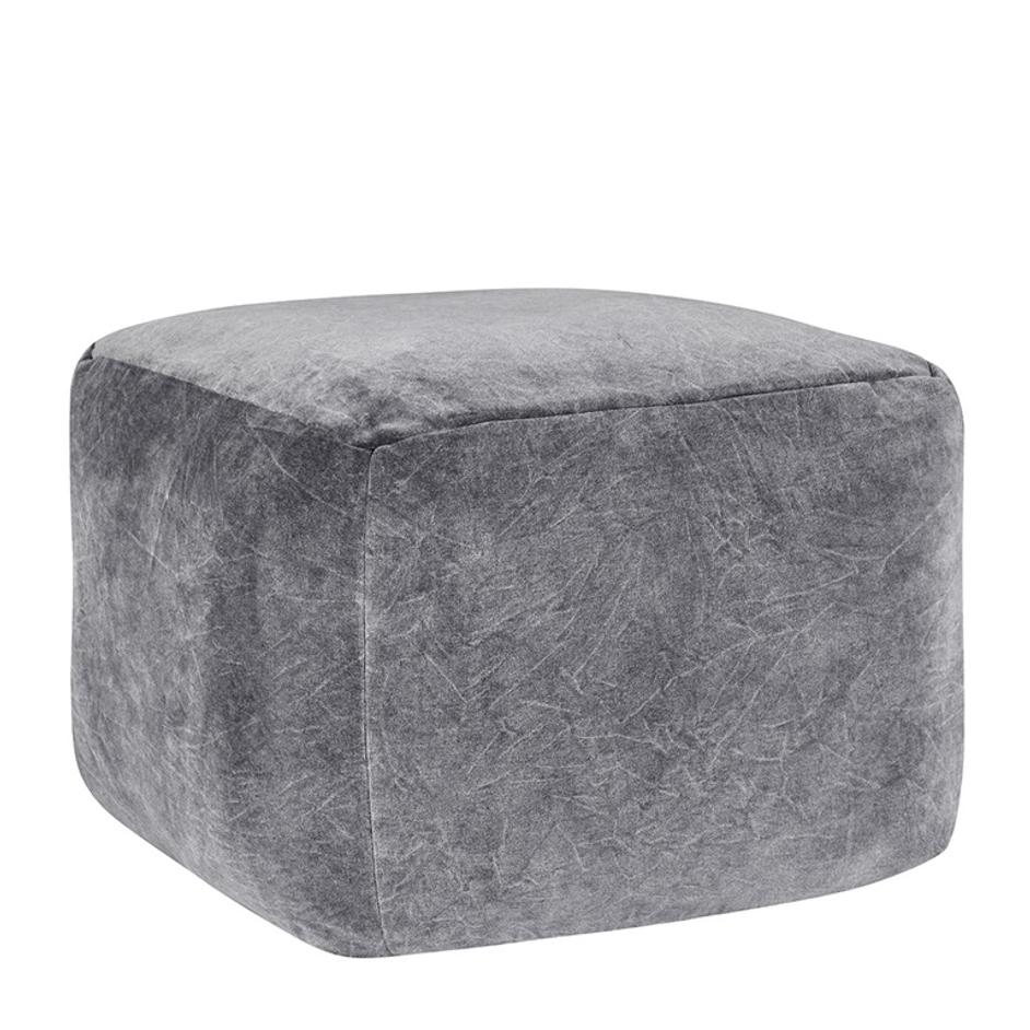 Heirloom Velvet Pouf by Classic Home