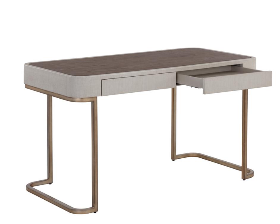 JAMILLE DESK - CREAM by Sunpan