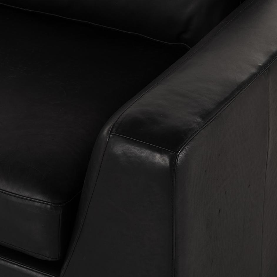 Colt Sofa In 98" In Heirloom Black by FOUR HANDS