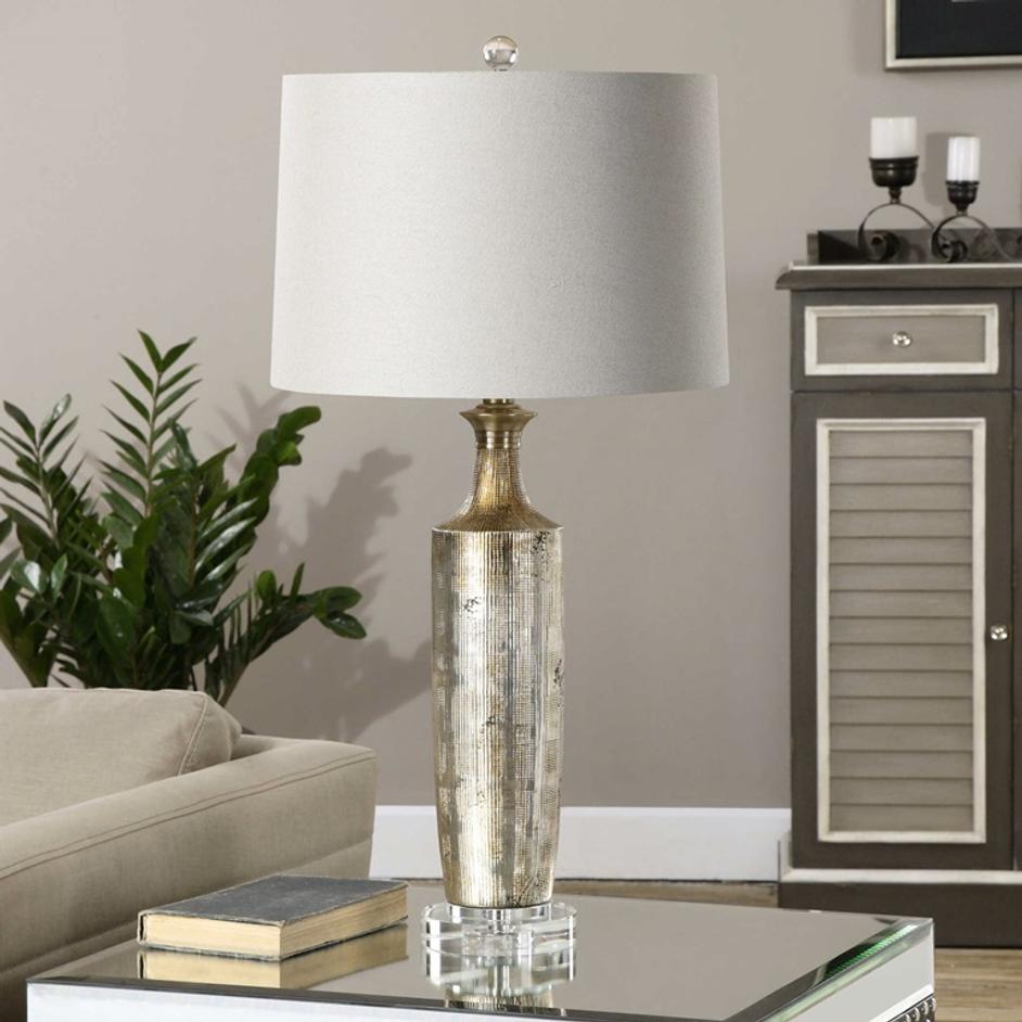 Valdieri Metallic Bronze Lamp by Uttermost