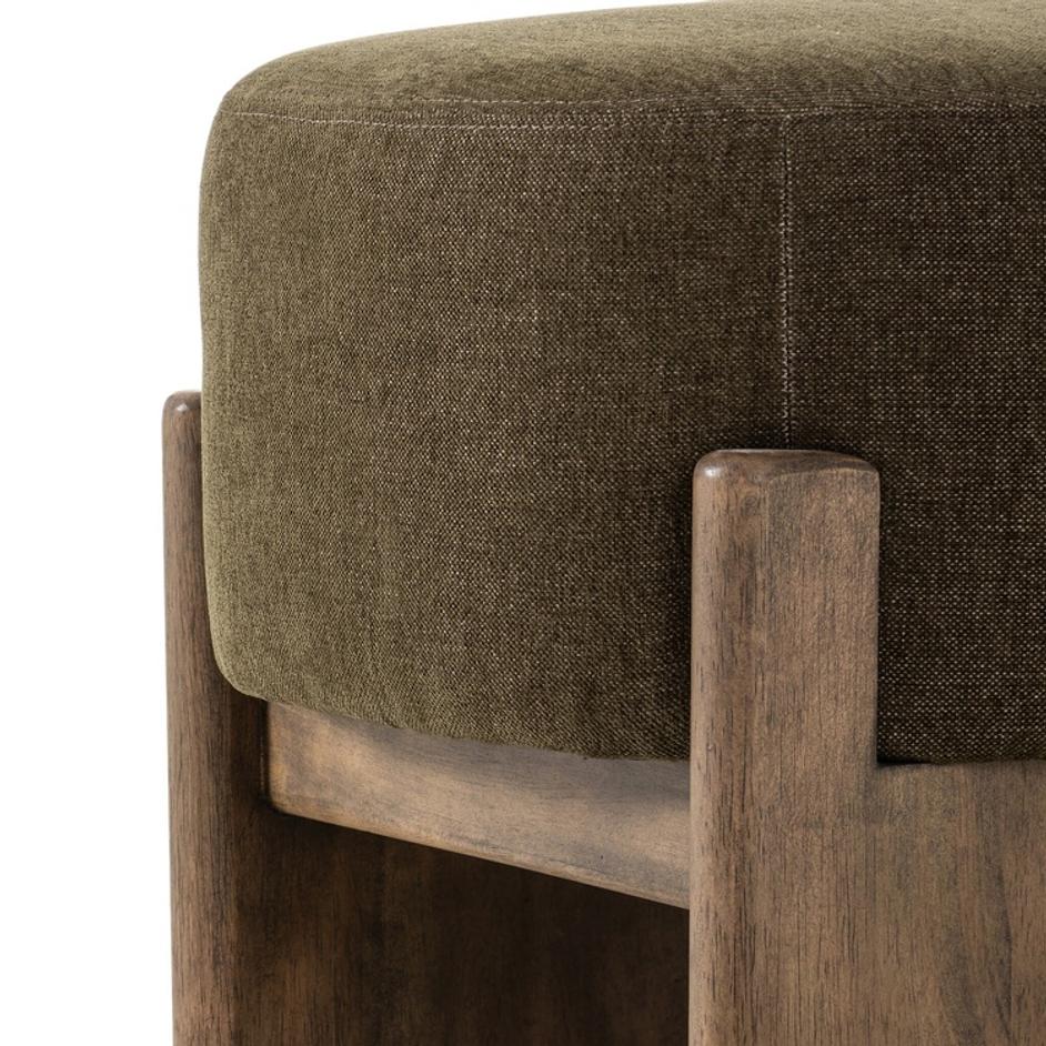 Kirby Accent Stool - Sutton Olive by Four Hands