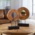 Ashlea Wooden Sculptures S/2 by Uttermost