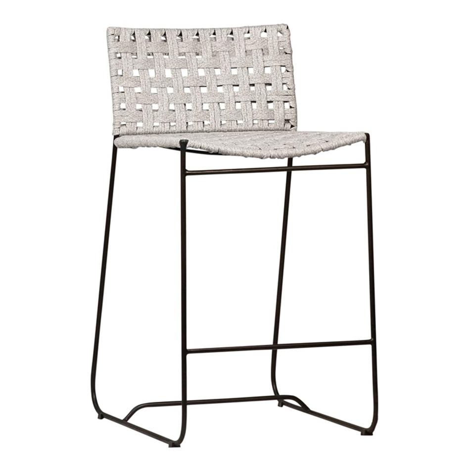 Milan Outdoor Counter Stool by Curated Collections