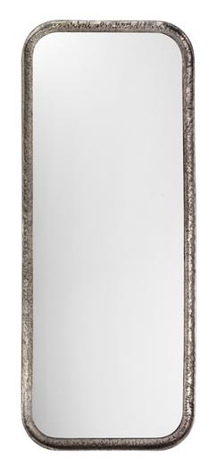 Capital Iron Rectangle Wall Mirror, Silver Leaf by Jamie Young