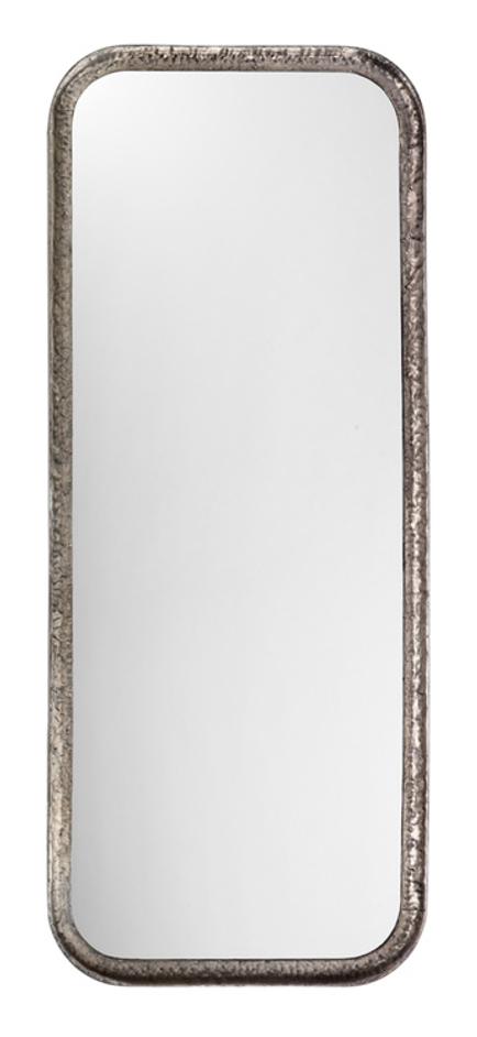 Capital Iron Rectangle Wall Mirror, Silver Leaf by Jamie Young