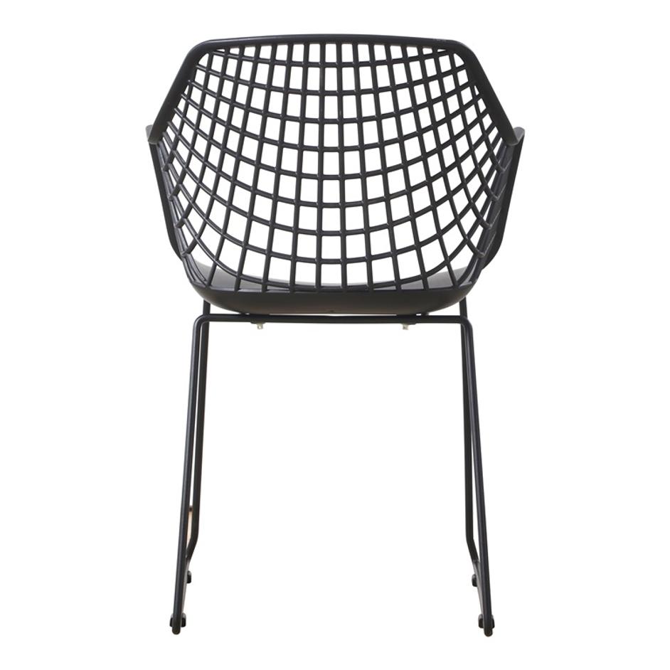 HONOLULU CHAIR BLACK by Moes Home