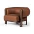 Ira Chair In Brickhouse Cognac by FOUR HANDS