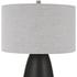 Twilight Satin Black Table Lamp by Uttermost